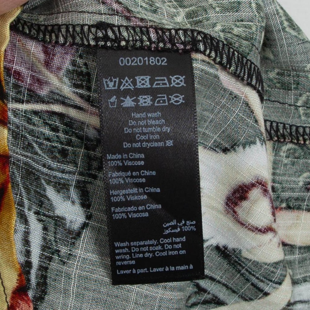 City Chic Phucket Tropical Button Front Floral Shirt Dress Womens Size 18 NWT - Picture 8 of 12